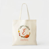 Persoonlijk Bruidsmeisje Bruiloft Uitnodiging Tote Bag (Voorkant)