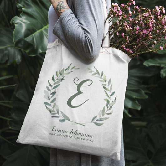 Persoonlijk Bruidsmeisje Bruiloft Uitnodiging Tote Bag