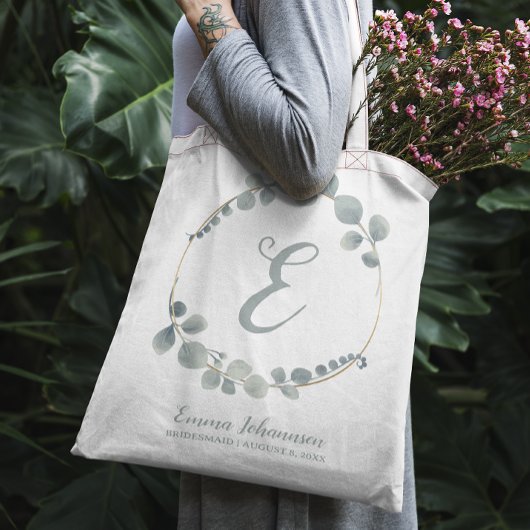 Persoonlijk Bruidsmeisje Bruiloft Uitnodiging Tote Bag