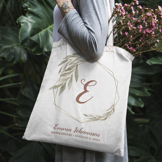 Persoonlijk Bruidsmeisje Bruiloft Uitnodiging Tote Bag