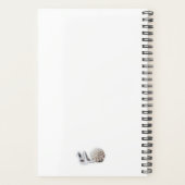 Persoonlijk Bruidsmeisje Geschenk met Bloemen Planner (Achterkant)