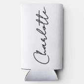 Persoonlijk Bruidsmeisje Voorstel Cadeau Meisjesre Seltzer Blikjeskoeler (Achterkant)