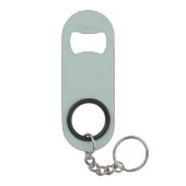 Persoonlijk bruidsmeisjesmonogram en naam mini flessenopener (Achterkant)