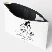 Persoonlijk bruidsnaam cadeau etui (Open)