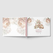 Persoonlijk Bruidstee Feest met bloemen Gastenboek (Volledig)