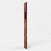 Persoonlijk Bruin Leren Avontuur Case-Mate iPhone Case (Achterkant/rechts)