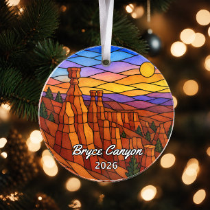 Persoonlijk Bryce Canyon National Park Acryl Versi Ornament