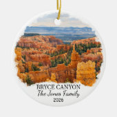 Persoonlijk Bryce Canyon National Park, Utah Keramisch Ornament (Voorkant)