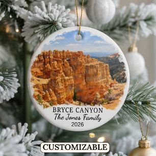 Persoonlijk Bryce Canyon National Park, Utah Keramisch Ornament