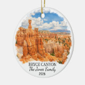 Persoonlijk Bryce Canyon National Park, Utah Keramisch Ornament (Links)
