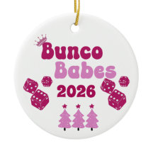 Persoonlijk Bunco Babe Jaarlijks Ornament