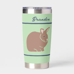 Persoonlijk Bunny Rabbit Geïsoleerde Drinkbeker