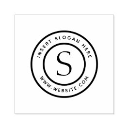 Persoonlijk Business Monogram Rubberstempel