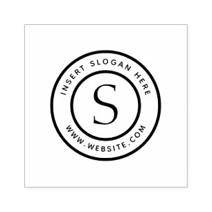 Persoonlijk Business Monogram Rubberstempel