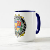 Persoonlijk Butler Iers Schild Badge Mok (Voorkant rechts)