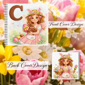 Persoonlijk C Chocolade Cadeau voor Meisjes Notitieboek