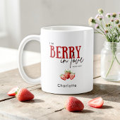 Persoonlijk cadeau 'Bes verliefd' Koffiemok