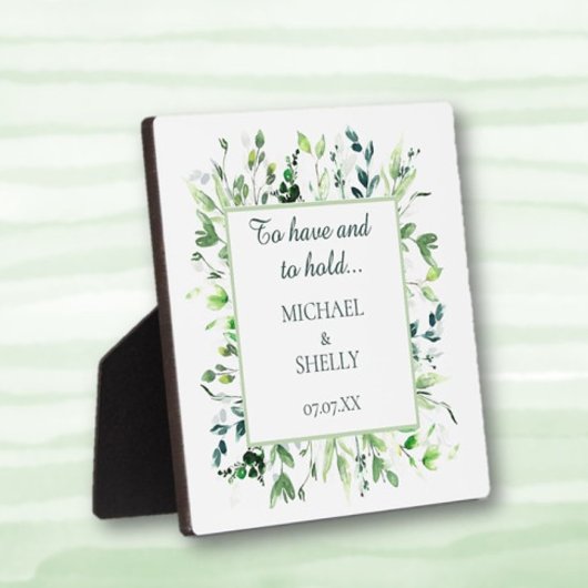 Persoonlijk cadeau! Houten tafel-ezel met eigen te Fotoplaat