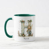 Persoonlijk cadeau met fee kerst  mok (Links)