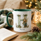 Persoonlijk cadeau met fee kerst  mok