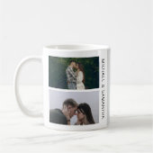 Persoonlijk cadeau met foto voor koppels koffiemok (Links)
