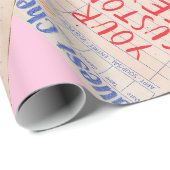 Persoonlijk cadeau met gastcontrole cadeaupapier (Rol Hoek)