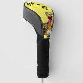 Persoonlijk Cadeau -slang Golfheadcover (Schuin)