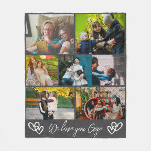 Persoonlijk cadeau van nichtje of neefje tante fot fleece deken