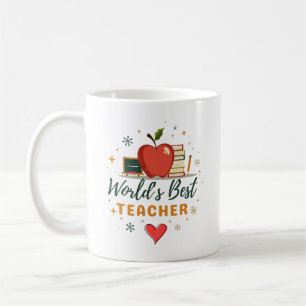 Persoonlijk cadeau voor beste leraar ter wereld me koffiemok