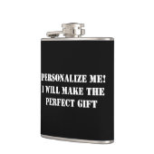 Persoonlijk cadeau voor bruidsjonker, Vaderdag Heupfles (Links)