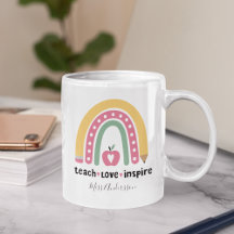 Persoonlijk cadeau voor de leraar, Onderwijs Liefd