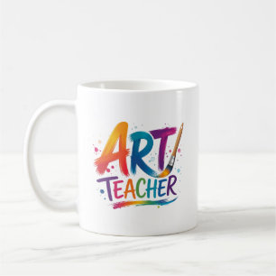 Persoonlijk cadeau voor de waardering van een kuns koffiemok