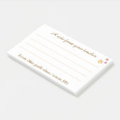 Persoonlijk cadeau voor de waardering van leraren post-it® notes (Schuin)