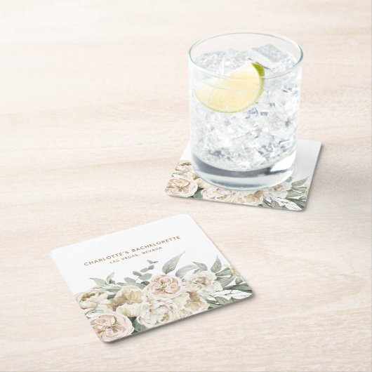 Persoonlijk cadeau voor een vrijgezellenfeest kartonnen onderzetters (Insitu)