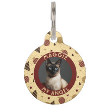 Persoonlijk cadeau voor huisdier Memphis Print