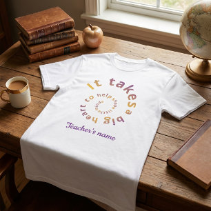 Persoonlijk cadeau voor leraren in de vorm van een t-shirt