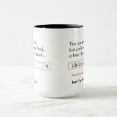 Persoonlijk Cadeau voor Levenscoach Mok (Midden)