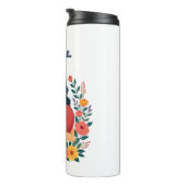 Persoonlijk Cadeau voor Mama | Aangepaste Naam Ont Thermosbeker (Geroteerd rechts)