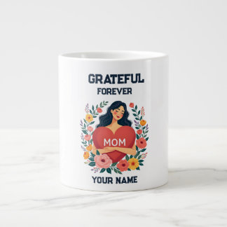 Persoonlijk Cadeau voor Mama | Op Maat Gemaakte Na Grote Koffiekop
