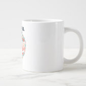Persoonlijk Cadeau voor Moeder | Aangepaste Naam O Grote Koffiekop (Rechts)