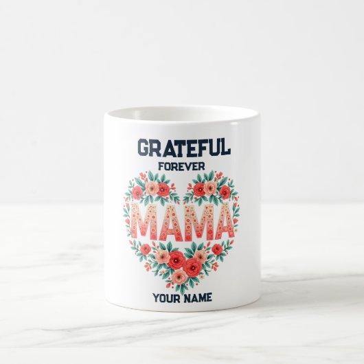 Persoonlijk Cadeau voor Moeder | Aangepaste Naam O Koffiemok (Center)