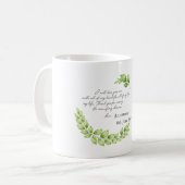 Persoonlijk cadeau voor moeder van de bruidegom, D Koffiemok (Voorkant links)