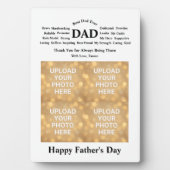 Persoonlijk Cadeau voor Papa Fotoplaat (voorkant)