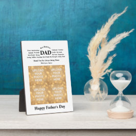 Persoonlijk Cadeau voor Papa Fotoplaat