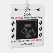 Persoonlijk cadeau voor papa om uit de bui te kome keramisch ornament (Rechts)