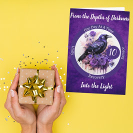 Persoonlijk cadeau voor ravenvordering herstel  kaart