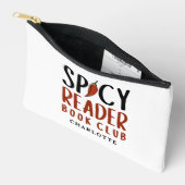 Persoonlijk Cadeau voor Spicy Reader Boekclub Etui (Open)