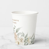 Persoonlijk cadeau voor vrijgezellenfeest papieren bekers (Achterkant)