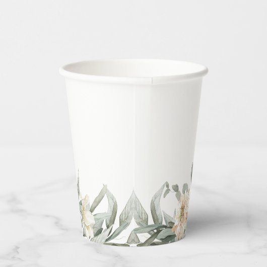 Persoonlijk cadeau voor vrijgezellenfeest papieren bekers (Rechts)