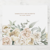 Persoonlijk cadeau voor vrijgezellenfeest sparkling wijnetiket (Enkel label)